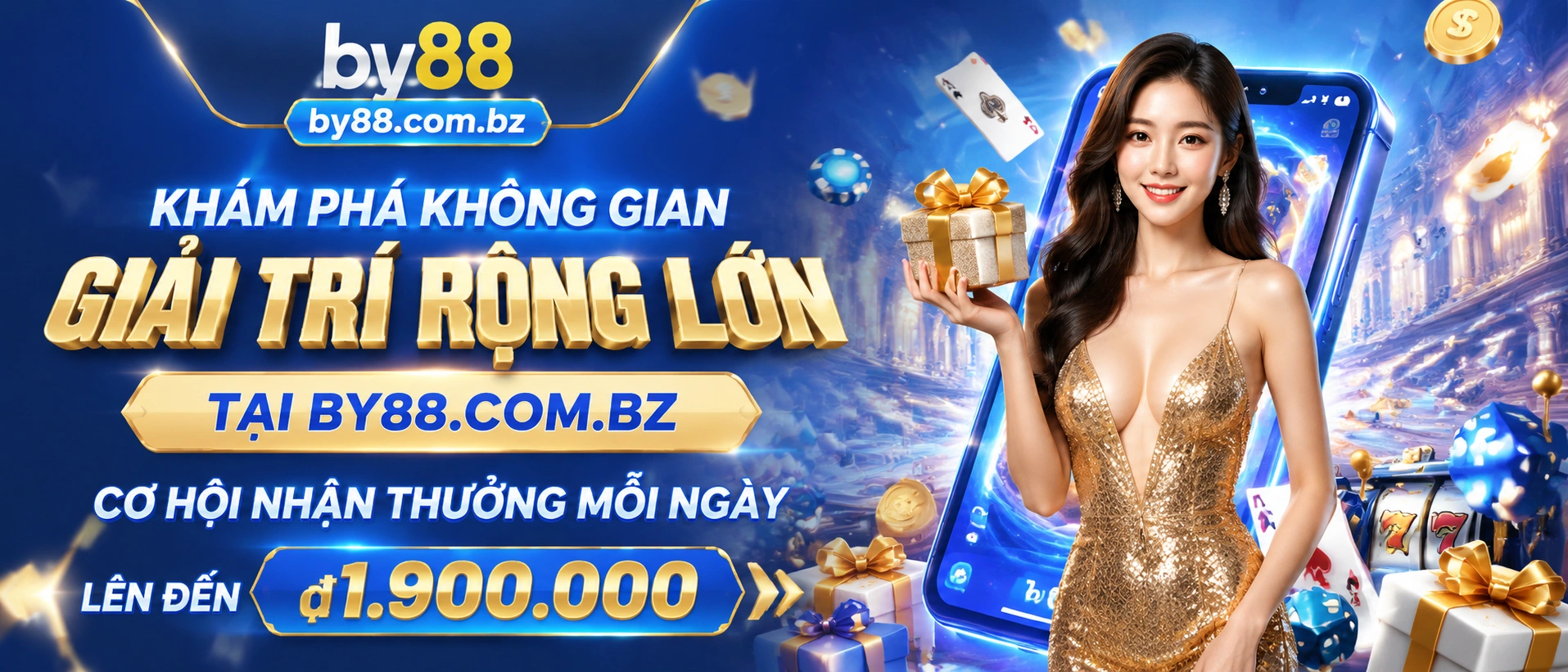 by88 giao diện trang chủ