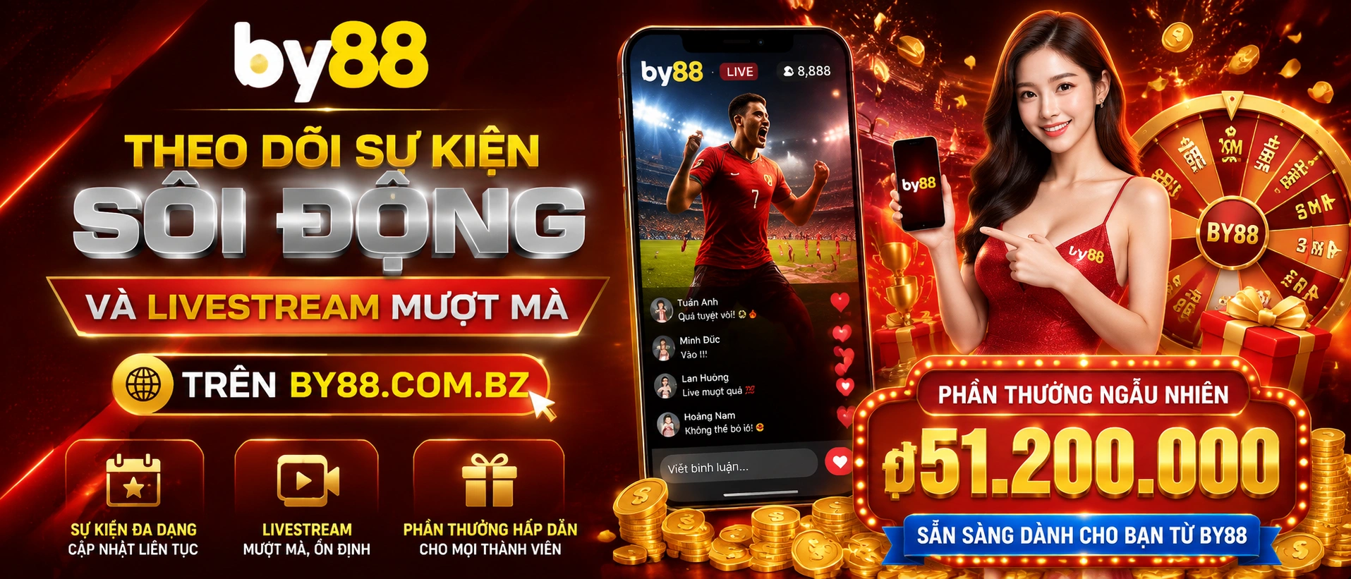 by88 khu trò chơi nổi bật