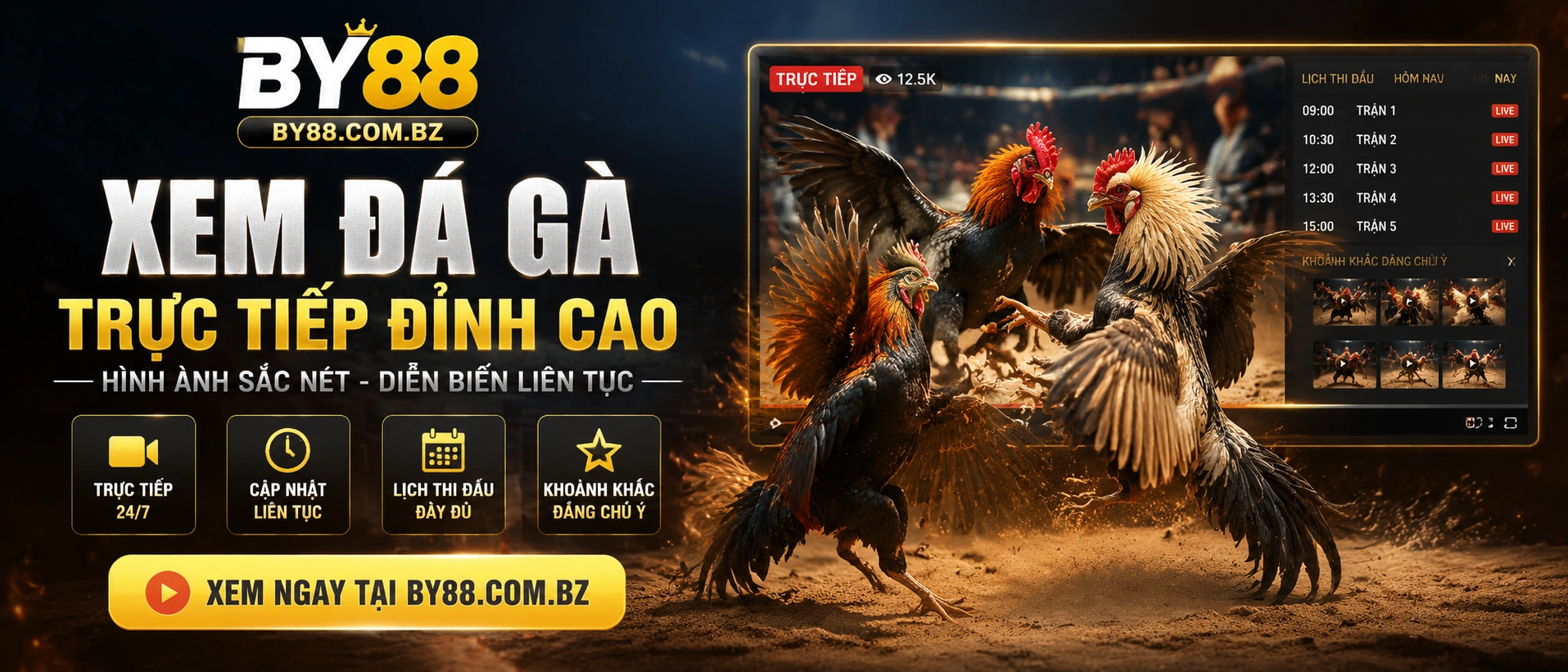 Đá Gà cựa sắt và cựa dao trên by88.com.bz