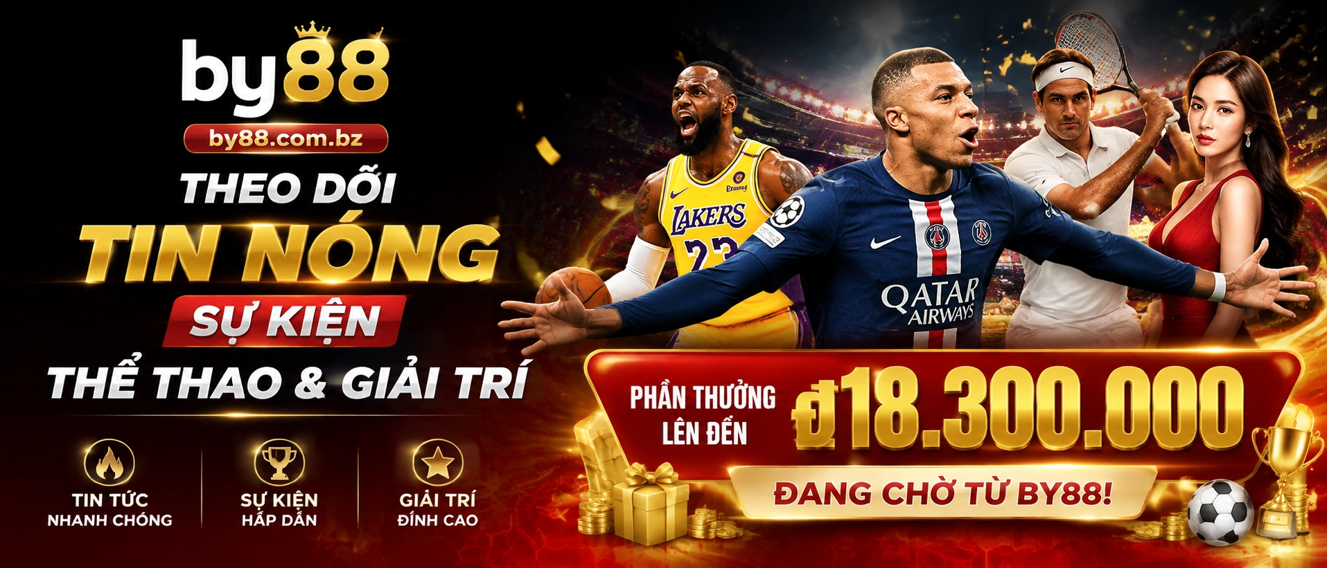 Khối tin nổi bật về cập nhật thể thao và thông tin tuần