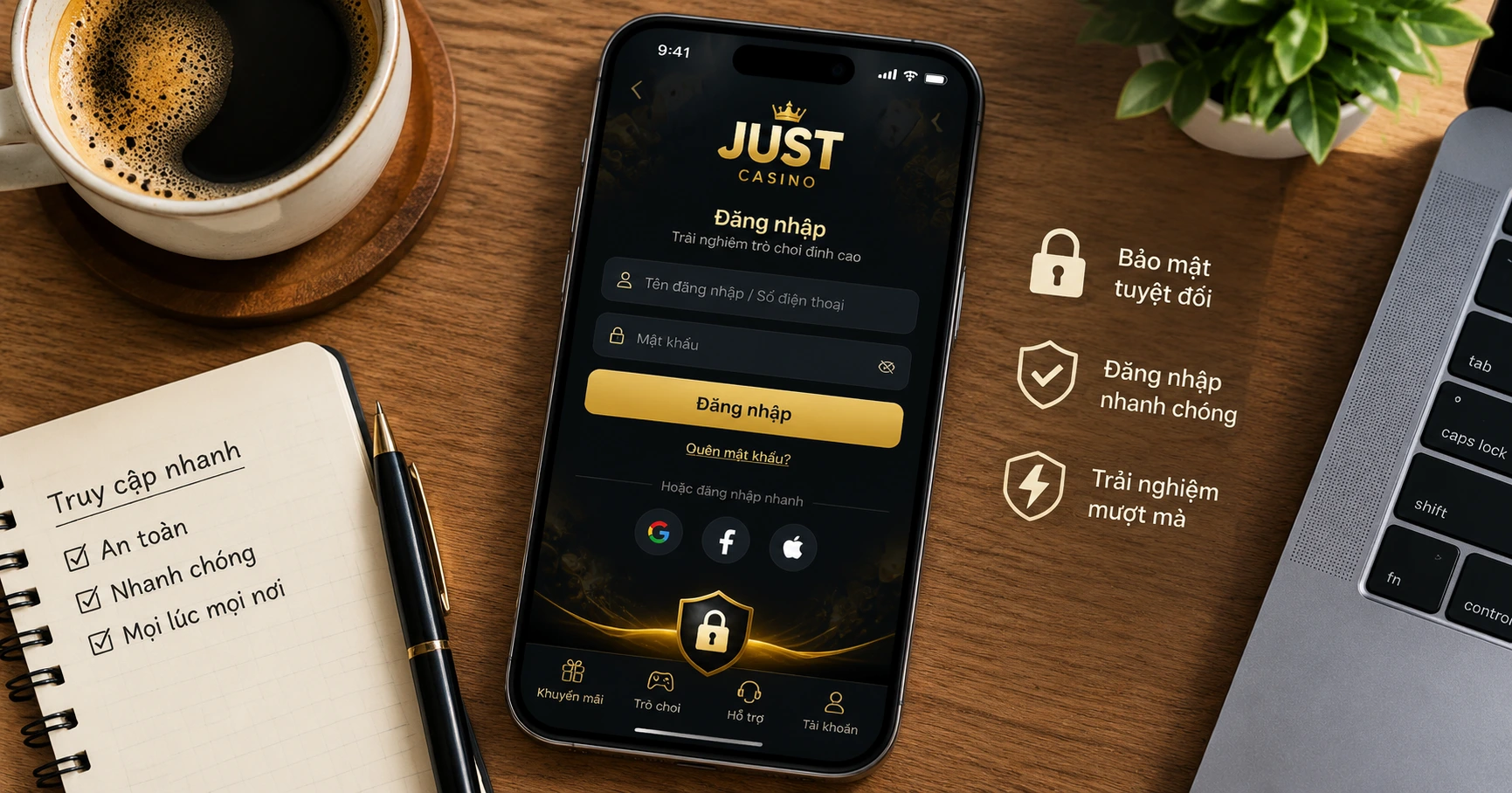 Hướng Dẫn Đăng Nhập Just Casino Login An Toàn Và Nhanh Chóng - image 2 Hướng Dẫn Đăng Nhập Just Casino Login An Toàn Và Nhanh Chóng - image 2